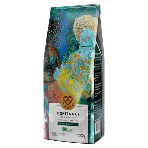 Café Moído Portinari Peneirando Café 3 Corações 250g