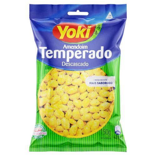 Amendoim Temperado Yoki Pacote 150g