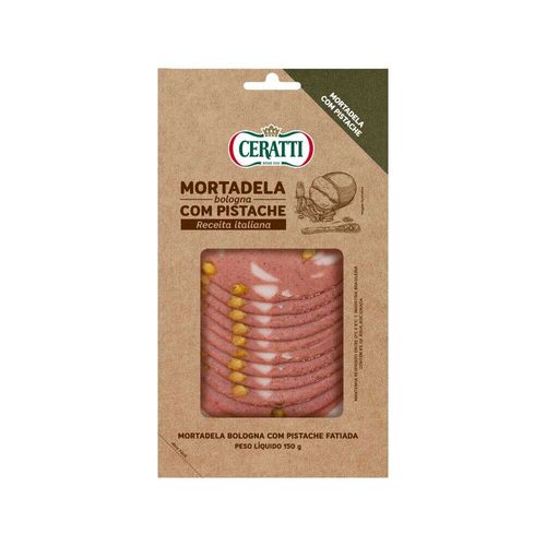 Mortadela  com Pistache em Fatias Ceratti 150g