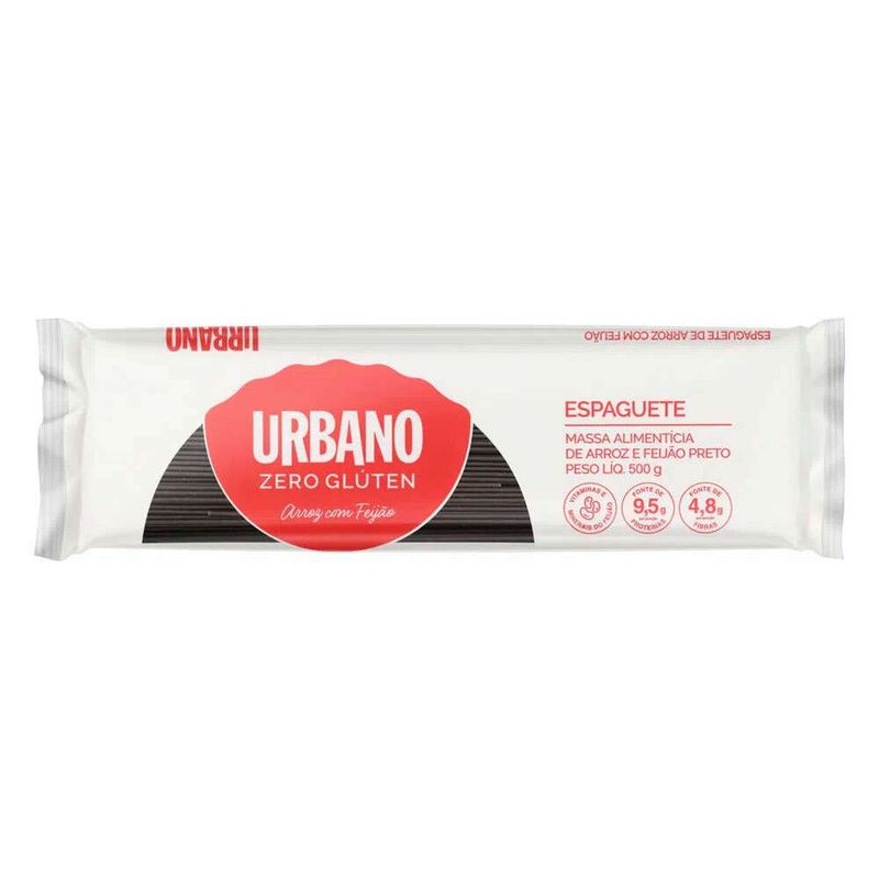 Macarrao-de-Arroz-com-Feijao-Espaguete-Urbano-Pacote-500g