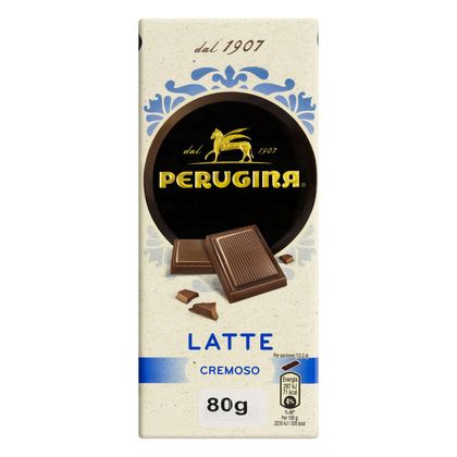 Chocolate Italiano ao Leite Cremoso Perugina Latte Cartucho 80g