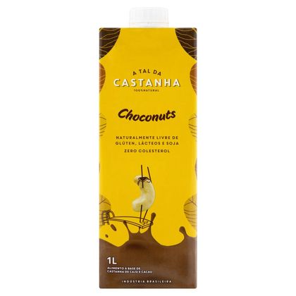 Achocolatado Leite Vegetal A Tal da Castanha Choconuts 1L