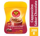 Cappuccino Solúvel 3 Corações Chocolate Pote 200g