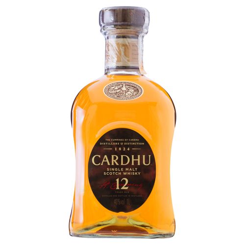 Whisky Escocês Cardhu 12 Anos Garrafa 1L
