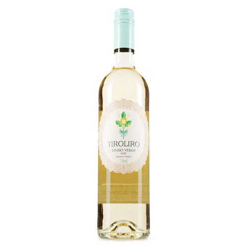 Vinho Branco Verde Português Tiroliro Loureiro Arinto Trajadura 750ml