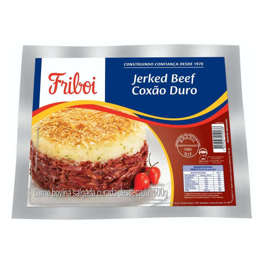 Jerked Beef Cox o Duro Friboi 500g Zona Sul jerked-beef-cox-o-duro-friboi-500g-zona-sul