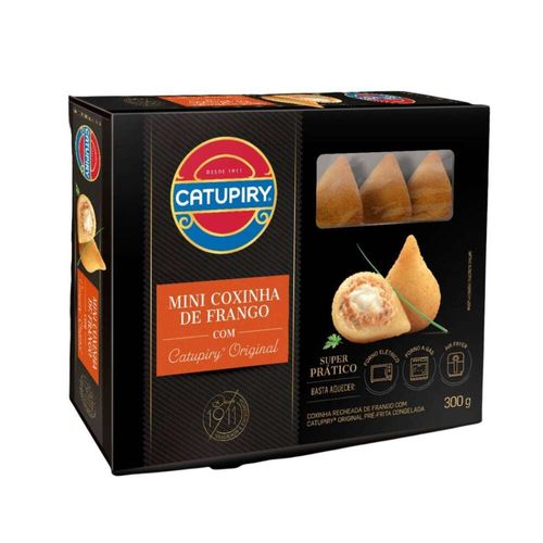 Mini Coxinha de Frango Catupiry Caixa 300g