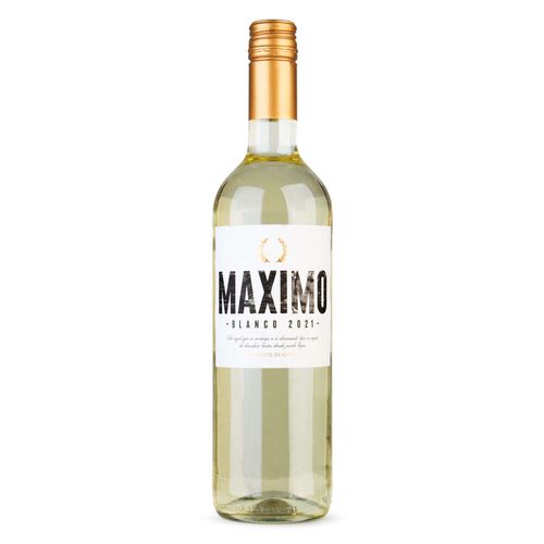 Vinho Branco Espanhol Máximo Garrafa 750ml