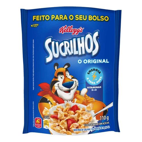 Cereal Matinal Original Kellogg's Sucrilhos Pacote 110g