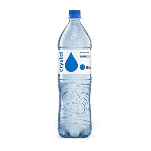 Água Mineral Sem Gás Crystal Pet 1,5L