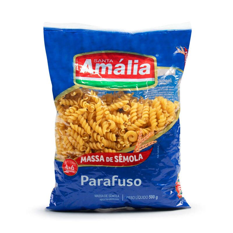 Massa-Parafuso-Semola-Santa-Amalia-500g