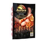 Linguiça Toscana sabor cerveja e cebola caramelizada Aurora Premium 500g