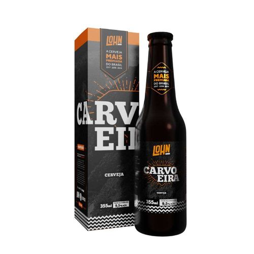 Cerveja Artesanal Lohn Carvoeira Imperial Stout com Funghi Secchi e cumarú Long Neck 355ml
