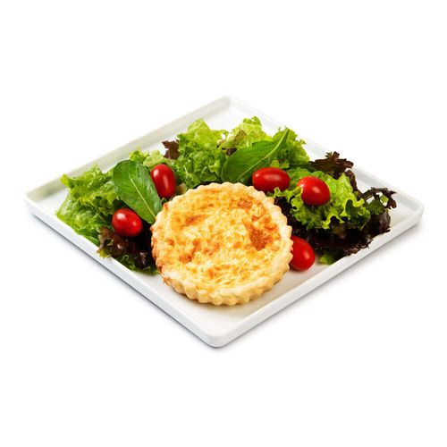 Quiche de Peito de Peru + Salada Verde