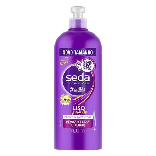 Creme para Pentear Seda Cocriações Liso Perfeito Frasco 700ml
