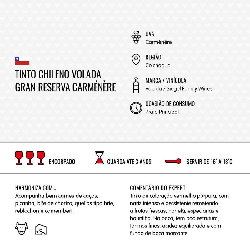 Vinho-Tinto-Chileno-Volada-Gran-Reserva-Carmenere-750mL