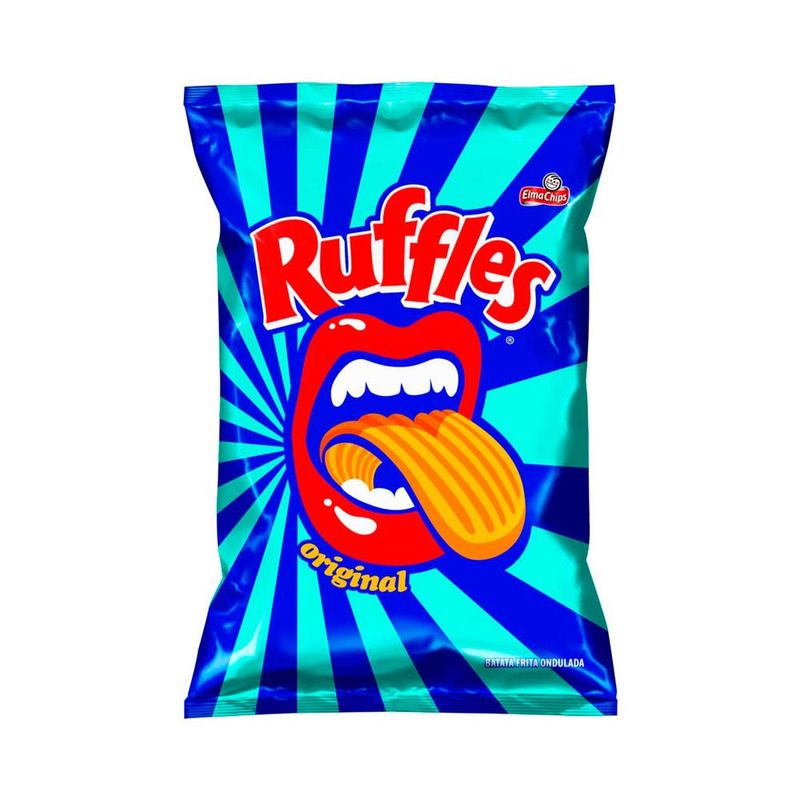 Batata Frita Ondulada Original Elma Chips Ruffles Pacote 57G - Zona Sul
