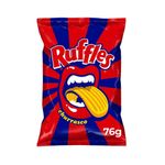 Batata-Frita-Ondulada-Ruffles-Churrasco-Elma-Chips-Pacote-76g