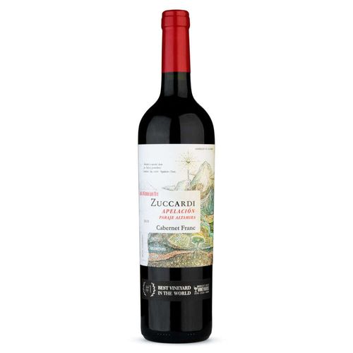 Vinho Tinto Argentino Cabernet Franc Zuccardi Apelacion Garrafa 750ml