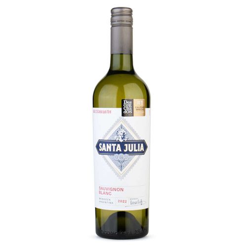 Vinho Branco Argentino Santa Julia Sauvignon Blanc Garrafa 750ml