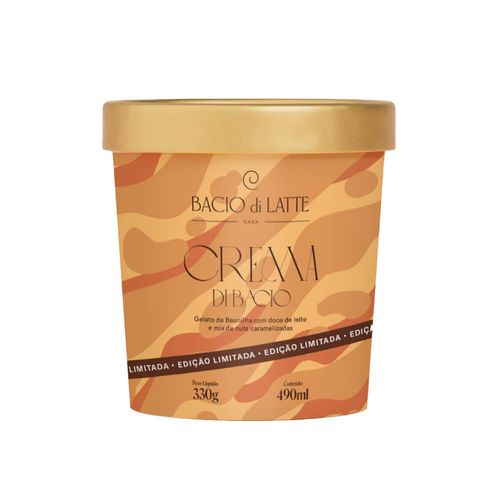 Sorvete Crema Bacio Di Latte  490ml