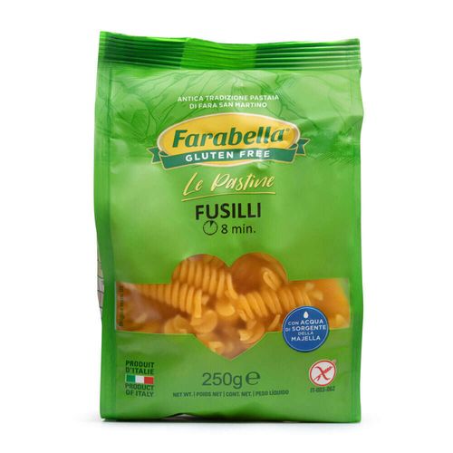 Massa Italiana sem Glúten Fusilli Farabella 250g