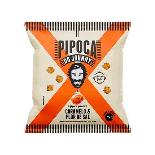 Pipoca do Johnny Caramelo e Flor de Sal 75g