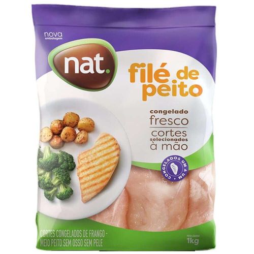 Filé de Peito de Frango Nat. 1kg