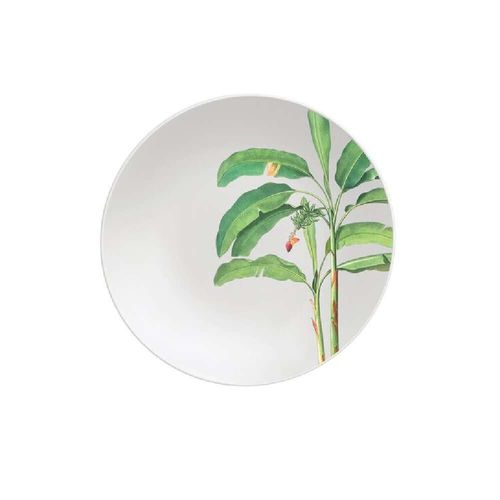 Prato Sobremesa Tramontina Graziela em Porcelana Decorada 19 cm