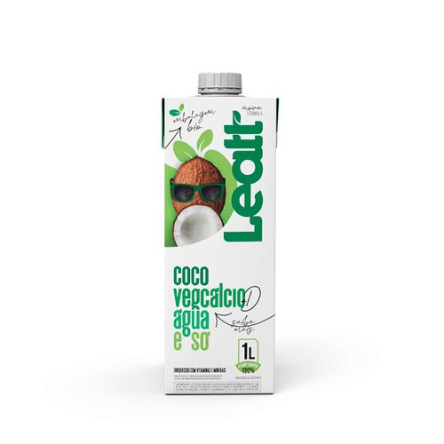 Leite Vegetal de Coco Sem Adição De Açúcar Leatt Original 1L
