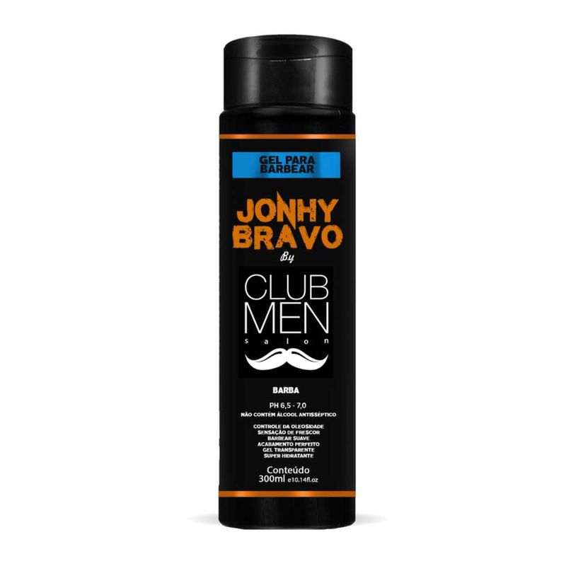 Gel-para-Barbear-Jonhy-Bravo-Club-Men-300ml