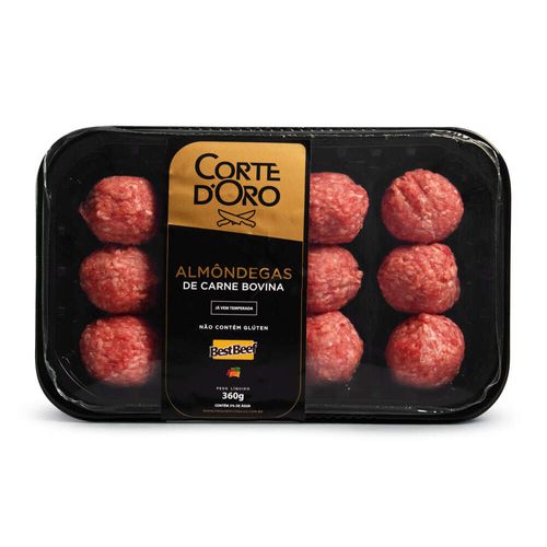 Almondega Bovina Resfriada Corte D Oro 360g