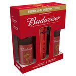 Kit-Copo-Vermelho---Cerveja-American-Lager-Fifa-World-Cup-Qatar-2022-Budweiser-2-Unidades-330ml-Cada