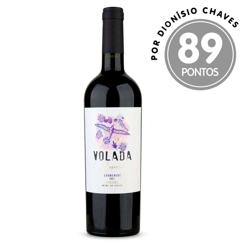 Vinho-Tinto-Chileno-Volada-Carmenere-Reserva-Garrafa-750ml