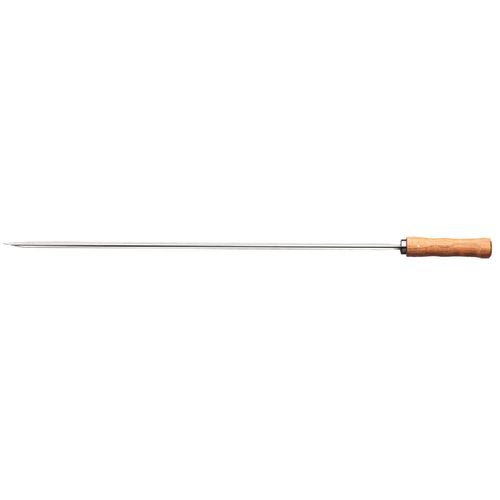Espeto para Churrasco Tramontina com Lâmina em Aço Inox e Cabo de Madeira 65 cm