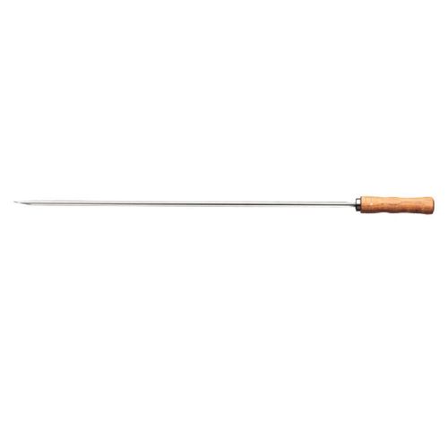 Espeto para Churrasco Tramontina com Lâmina em Aço Inox e Cabo de Madeira 55 cm