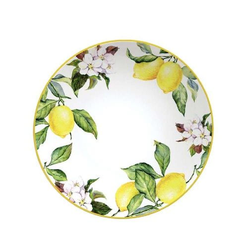 Prato Fundo Tramontina Carmen em Porcelana Decorada 22 cm