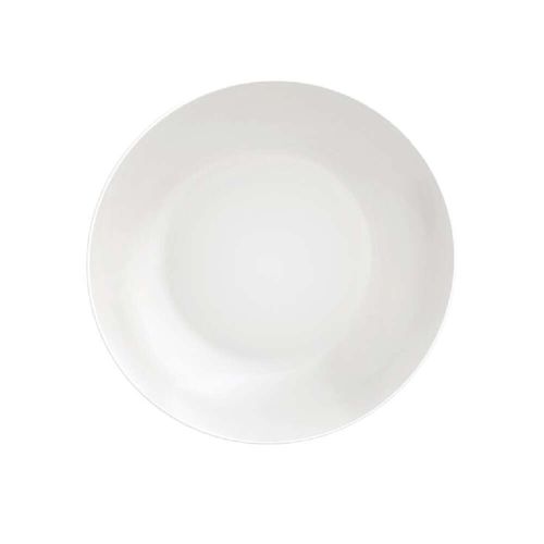 Prato Fundo Tramontina Leonora em Porcelana Branca 21 cm