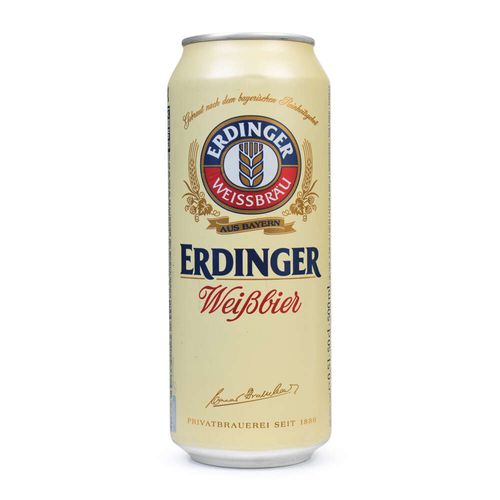 Cerveja Erdinger Tradicional Weiss Lata 500ml