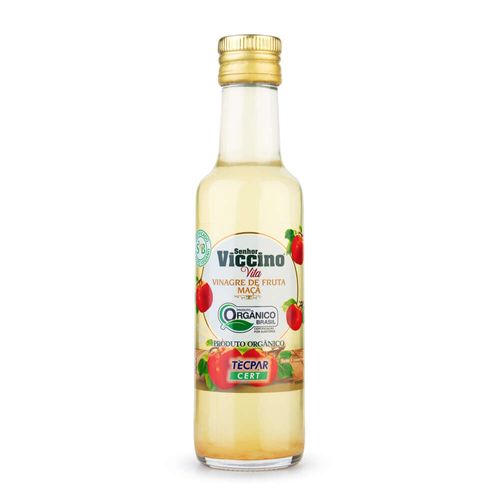 Vinagre de Maçã Senhor Viccino Orgânico 250ml