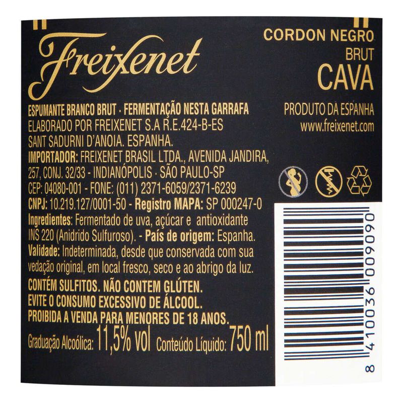 Cava-Branco-Brut-Espanhol-Freixenet-Cordon-Negro-Garrafa-750ml