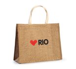 Sacola Ecobag Amo Rio com Juta da Amazônia