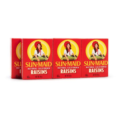 Passas Sun Maid Caixa com 6 Unidades 180g