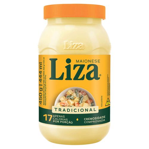Maionese Tradicional Liza Pote 450g