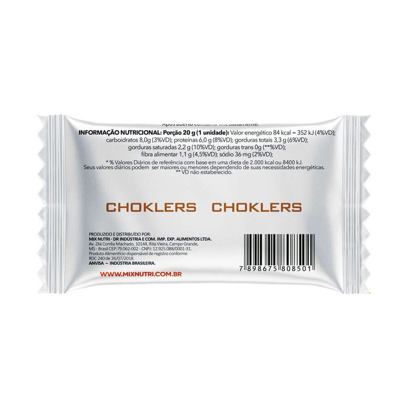 Barra-de-Proteina-sem-Adicao-de-Acucar-Chocklers-Banoffee-20g