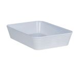 Travessa Retangular Com Friso Le Chef Branca Paramount 27,5x19x6 cm