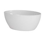 Travessa Oval com Friso Branca Paramount 28x19  5x6cm