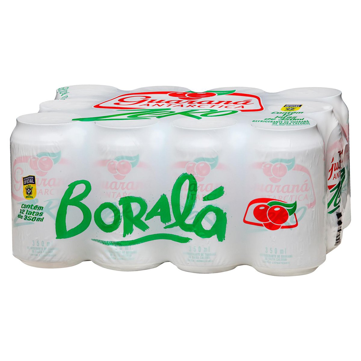 Pack Refrigerante Guaraná Antarctica Sem Açúcar Lata 350ML com 12 unidades  - Zona Sul