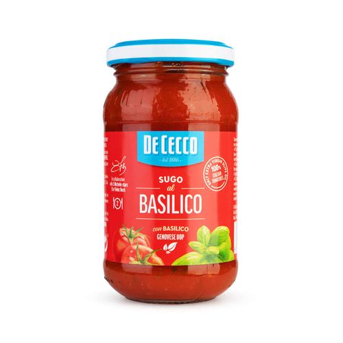 Molho de Tomate Italiano De Cecco alla Napoletana Vidro 200g