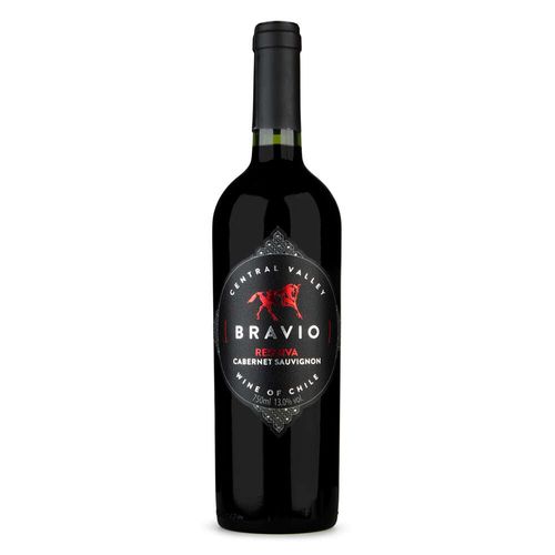 Vinho Tinto Chileno Bravio Cabernet Sauvignon Reserva 750ml